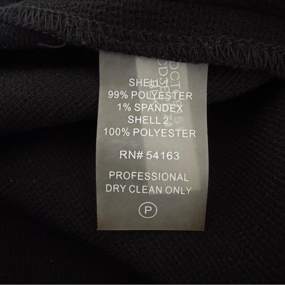 Calvin Klein Black Mesh Detail Dress, 4 - Picture 9 of 12